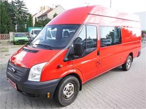 FORD TRANSIT MAXI 6MÍST R14 92kw,SERVISKA FORD,TOP STAV