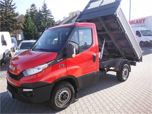 IVECO DAILY SKLOPKA/VALNÍK 3MÍSTA 2.3HPi,30t.km,ČR,SERVISKA,2016