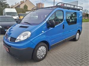 RENAULT TRAFIC 6míst R08 2.0DCi 84KW,servis REN-ČR,1.MAJITEL,KLIMA