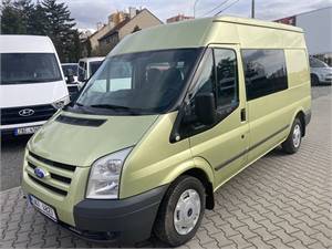 FORD TRANSIT L2H2 6MÍST 2.2TDCi 85kW,1maj,ČR,KLIMA,DPH,EXTRA